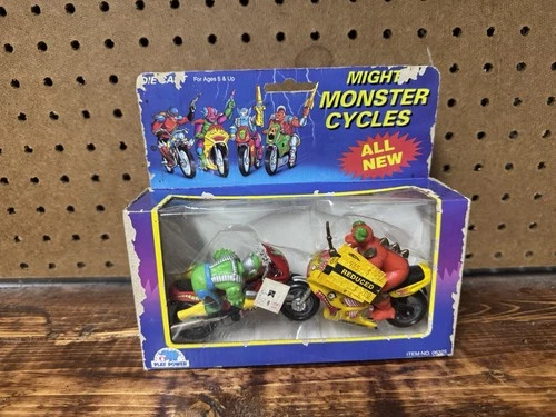Vintage Sealed Mighty Monster Motorcycles Heman Motu Bootleg Toy