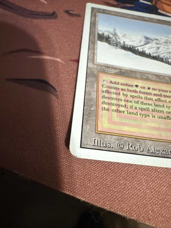 MTG Taiga Revised Edition Regular Rare - Image 2 of 4