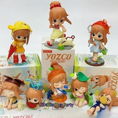 Rolife Yozco Mood Diary 100% Series Confirmed Blind Box Figure PVC Toys Gift