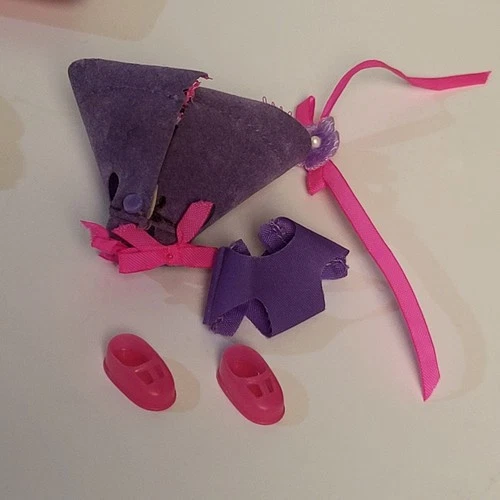 Liddle Kiddles Skediddle Play Clothes Plum Pretty Mattel Purple Outfit