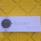 Desong Sport Smart Watch Silver Metal Band & Case iOS Android Compatible