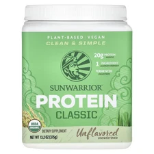 2 X Sunwarrior, Classic Protein, Unflavored, 13.2 oz (375 g)