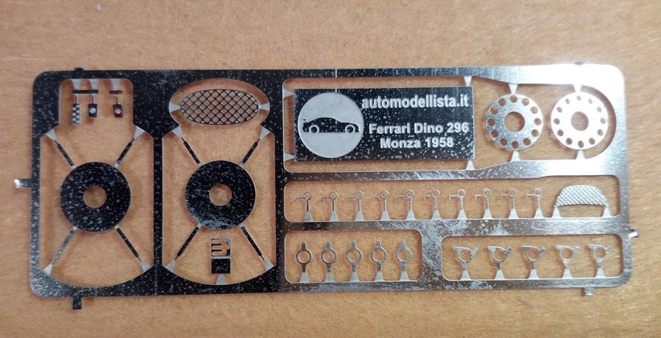1-43 Ferrari Dino 296 V6 500 Miles Monza '58 resin metal kit Automodellista - Immagine 3 di 4