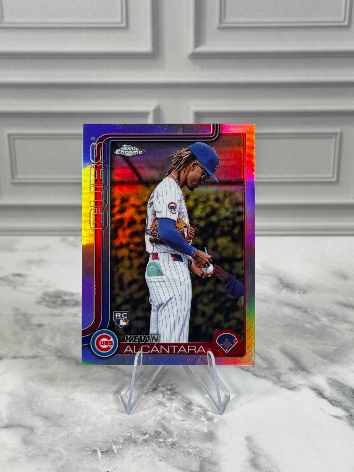 2025 Topps Chrome - Kevin Alcantara SSP Image Variation #173 (RC)