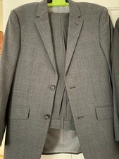 Skopes 247 Mode Men’s Grey Wool Blend Suit – Classic Fit – Mint Condition