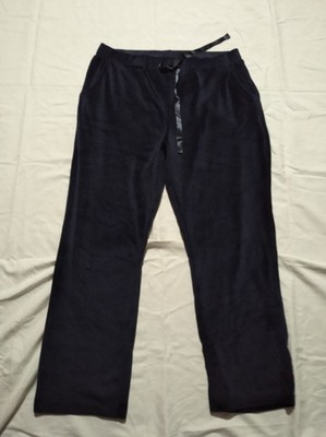 Pants Women's Navy EUC Velour, Drawstring Waist
