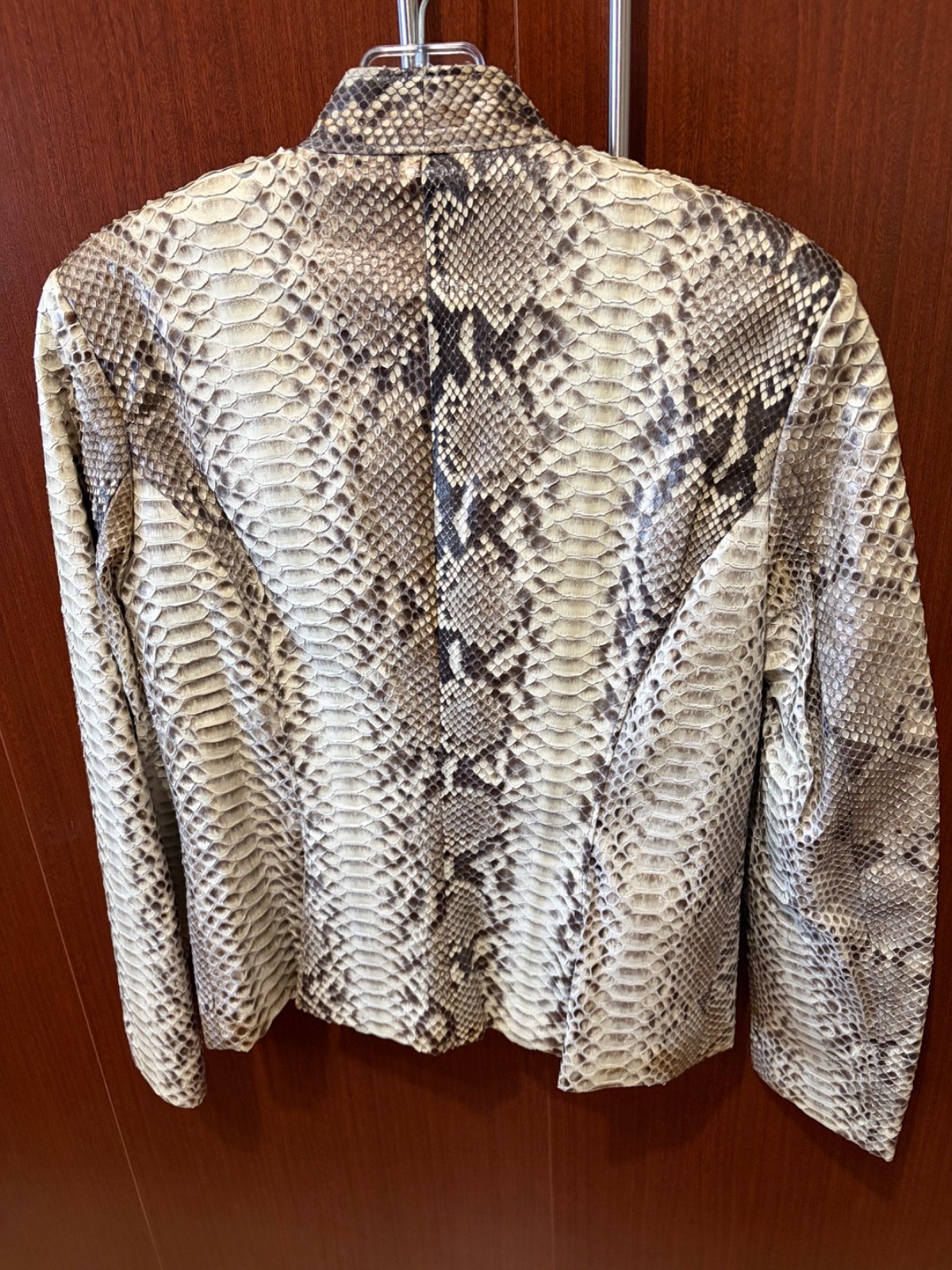Custom made real snakesin Python ladies jacket - image 2