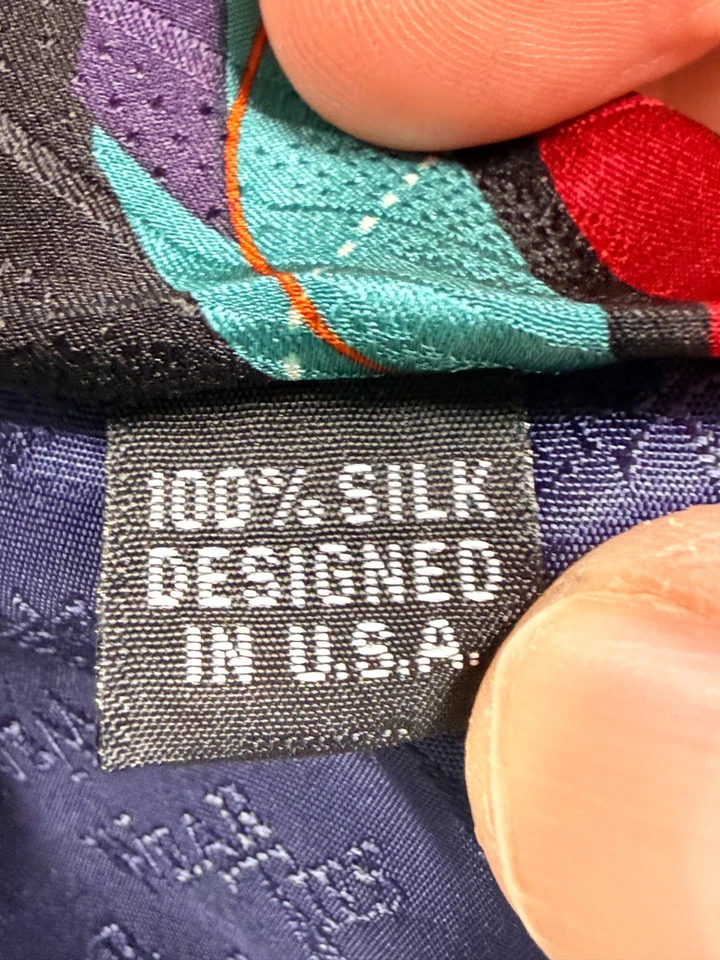 Corbata de baloncesto Win Lose or Tie talla estándar 100 % seda NBA Chicago Bulls Foto 4 de 4