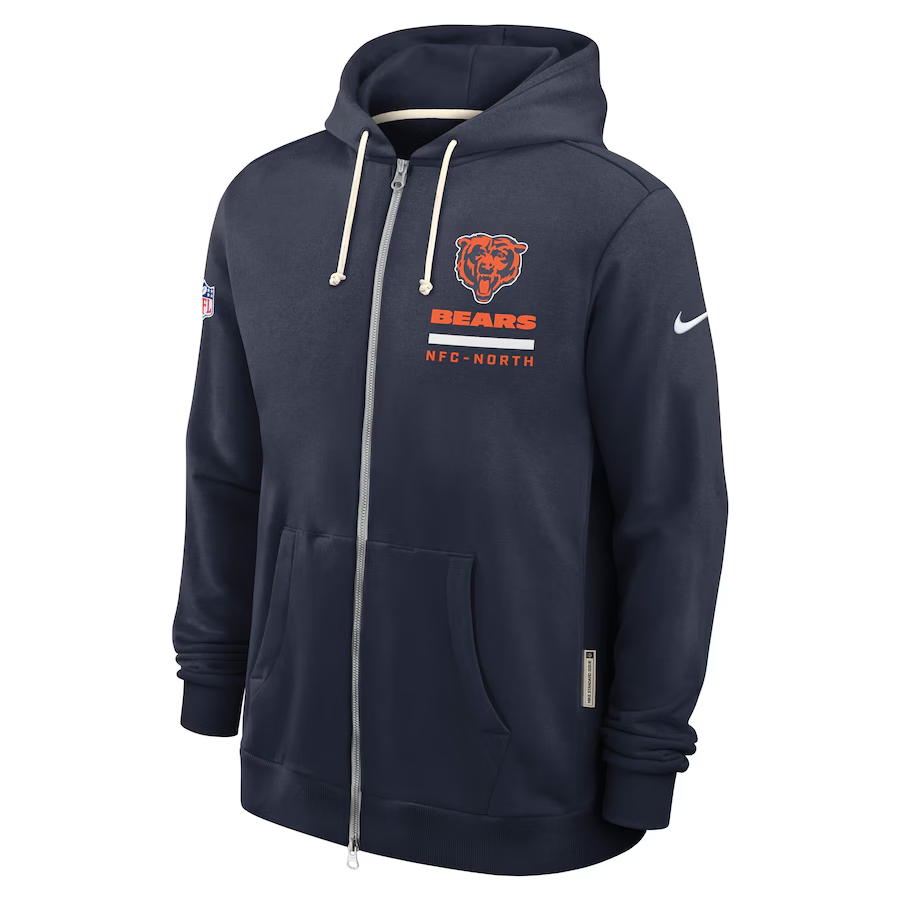 Chicago Bears Nike 2025 Sideline Standard Issue Utility Player Dri