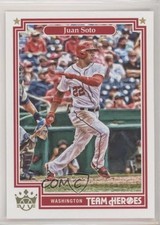 2019 Panini Diamond Kings Team Heroes Holo Gold Juan Soto #TH-15 9o3