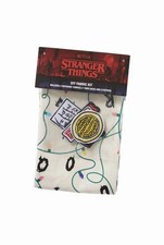 New Netflix Stranger Things Cotton Fabric Patch DIY Kit 5 Patches 2 Yards fabric