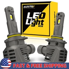 AUXITO 9006 LED Headlight Bulbs Conversion Kit Low Beam 6500K Wireless White 44W