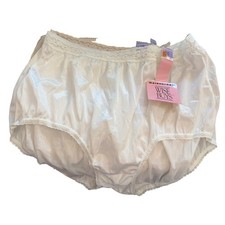 Vtg 80s Maidenform Nylon Brief Panties Lot 6 Grannycore Coquette High Waist Lace