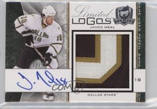 2008-09 Upper Deck The Cup Limited Logos 32/50 James Neal #LL-JN Auto 2d8
