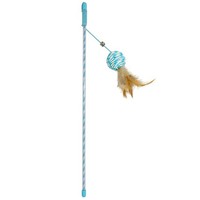 Duvoplus Cat Toy Spielangel Catchy Papierball - Blau