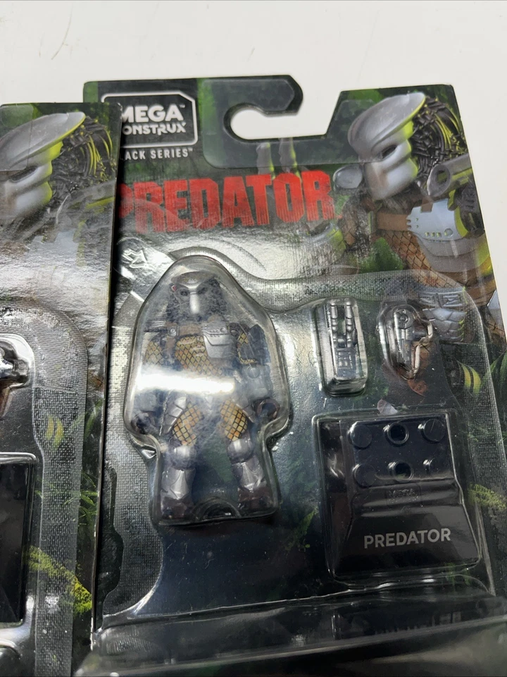 Mega Construx PREDATOR GNV41 Black Series  Sealed Lot Of 3-Read Description- - Image 2 of 4