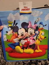 BNWT Plastic Legacy Mickey Mouse Roadster Racers Disney Junior Shopping Bag