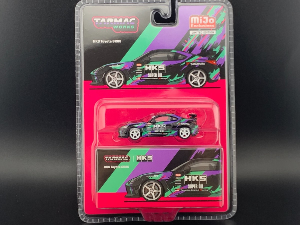 TOYOTA GAZOO RACING ディーラー特注 1/64 GR 86 カラーサンプル