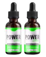 (2 Pack) Power Drops – PowerDrops Extra Strength All Natural Organic