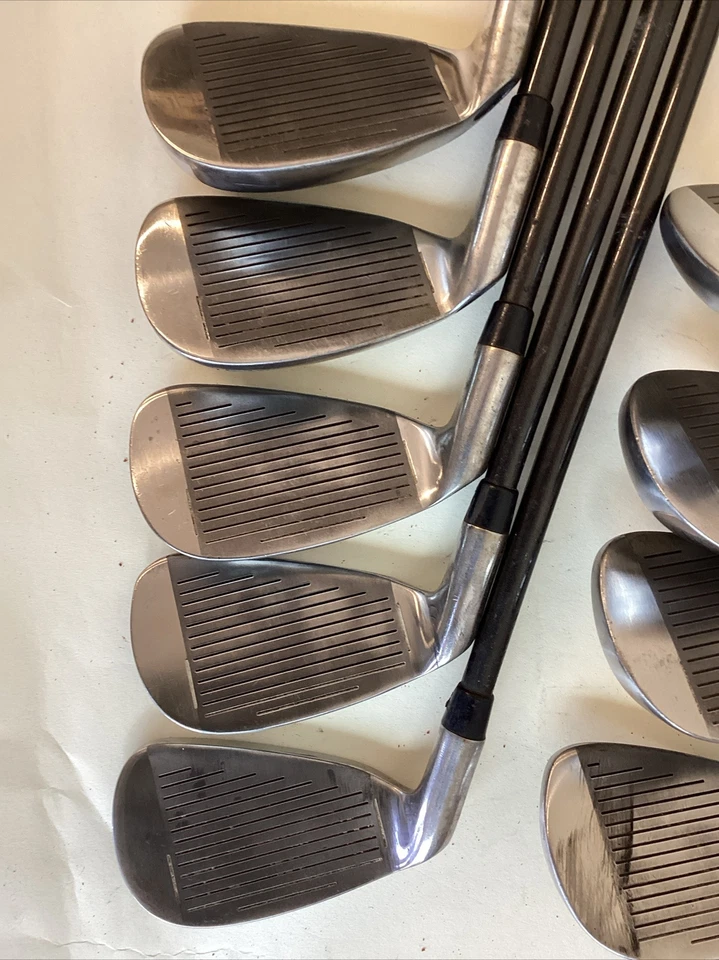 Turbo Power Titan-Steel Iron Set 3-PW-SW Regular Graphite Shafts - Image 4 of 4