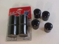 Furniture Leg Tips 1-1/8" 4 Pack By Floor Shield 217-2266 NEW 4 Used 1-1/4"Tall