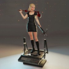 Buffy Vampire Slayer 3D Print Garage Kit Figure Model Kit Unpainted Unassembled