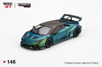 minigt ウラカン　Lamborghini Huracán グリーン MINI GT 146 LB WORKS Lamborghini Huracán GT Magic Green LHD