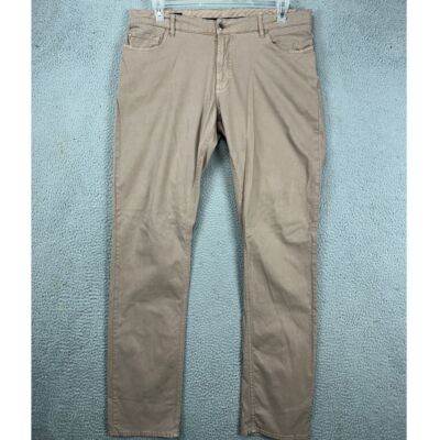 Peter Millar Collection Golf Pants Mens 36 Tan Pocket Stretch Slim  Straight