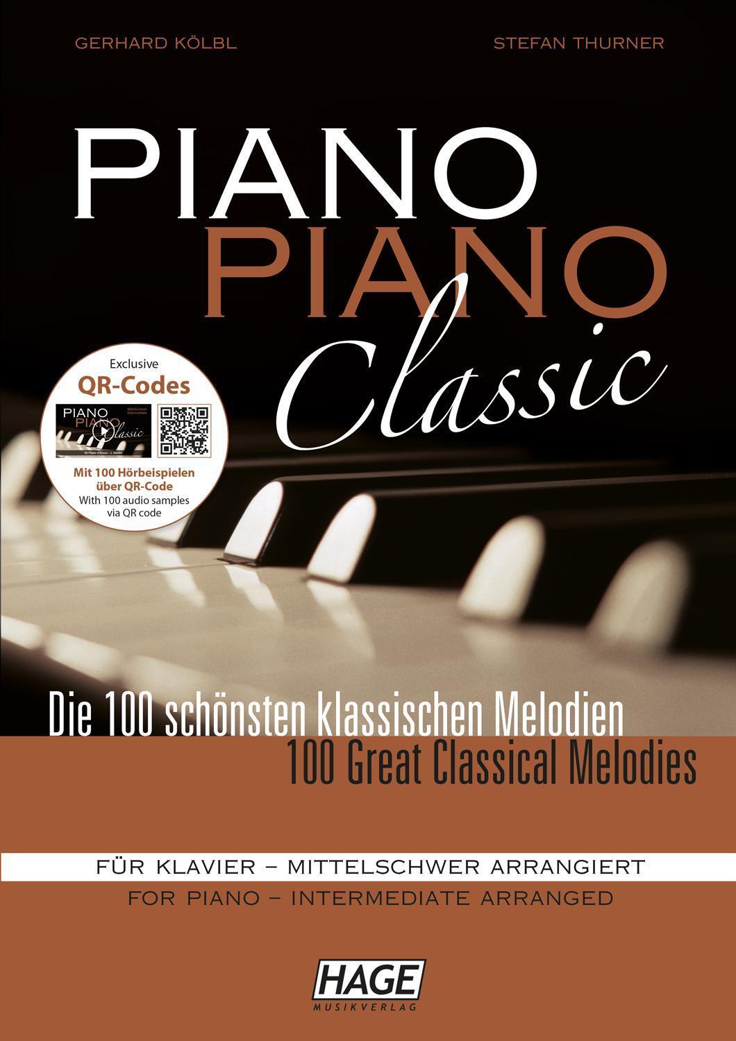 Piano Piano Classic Mittelschwer, Exclusive Qr-codes, Gerhard Kölbl