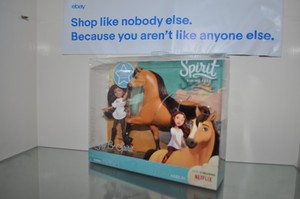 spirit small doll and classic horse
