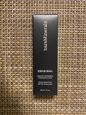 BAREMINERALS ORIGINAL LIQUID MINERAL FOUNDATION SPF 20: CHOOSE YOUR SHADE