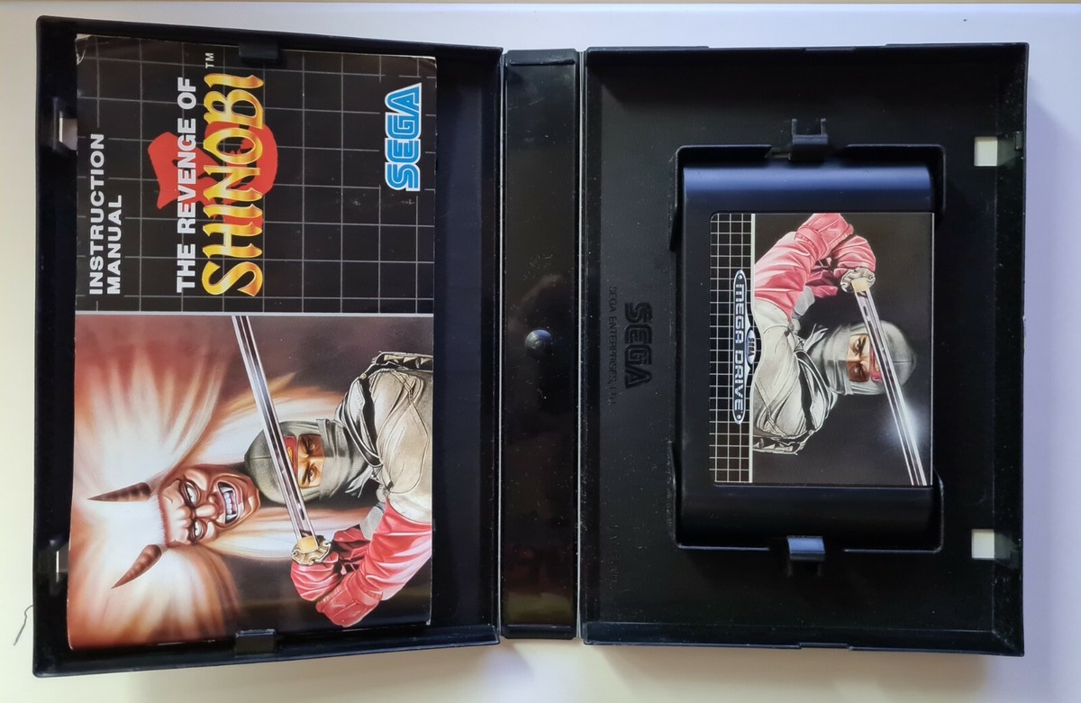 SEGA Mega Drive - Revenge of Shinobi / MD Spiel (Cover beschädigt SEGA Mega Drive - Revenge of Shinobi / MD Spiel (Cover beschädigt