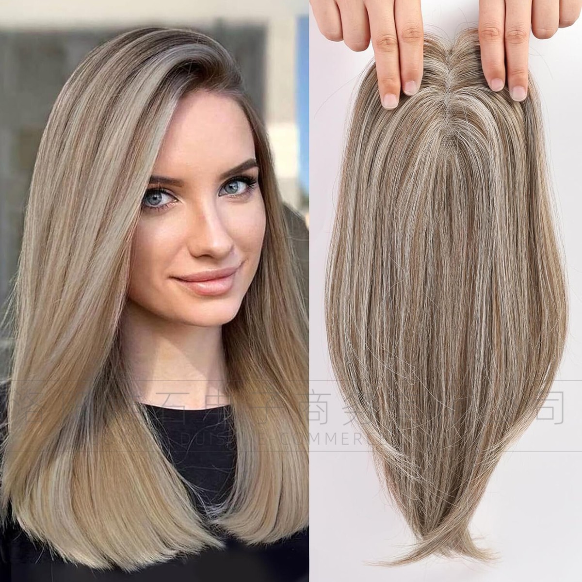 18 Inch Hair Toppers Synthetic Hair Toppers Hair Pieces 