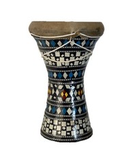 Tamburo in legno Doumbek Darbuka multicolore misura piccola