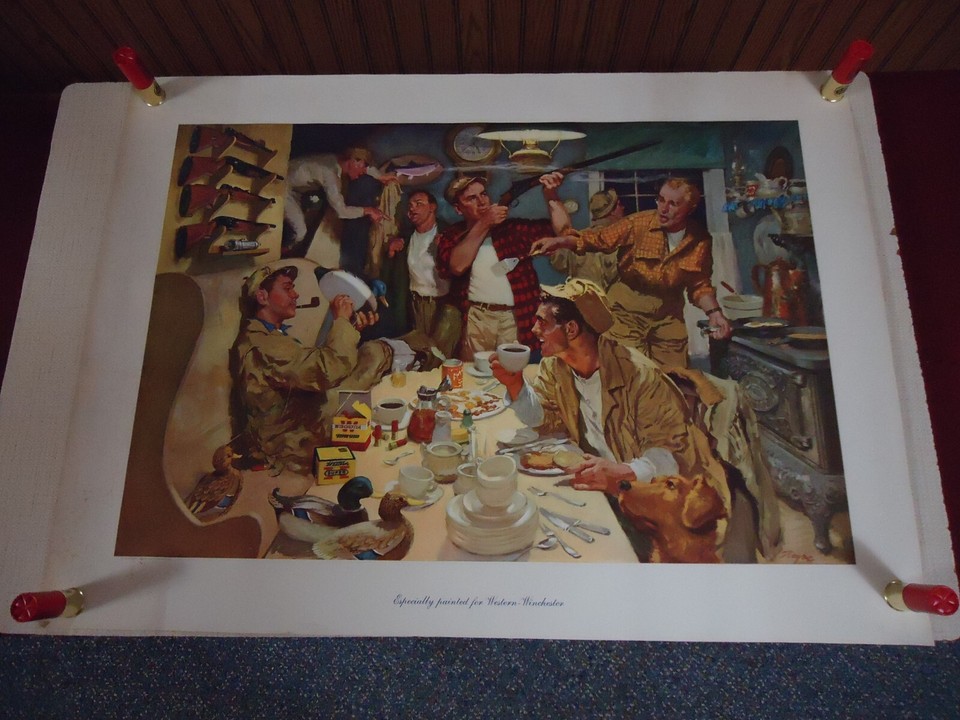 VINTAGE HUNTING DISPLAY eBay