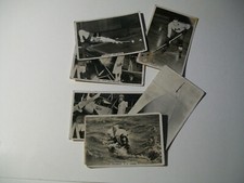 6 x Sporting Events & Stars cigarette card Pattreiouex Hockey Flying Swimming
