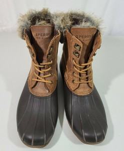 duck boots with fur top