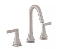 Glacier Bay Springbrook 8" Widespread 2-Handle Bathroom Faucet in Brushed Nickel