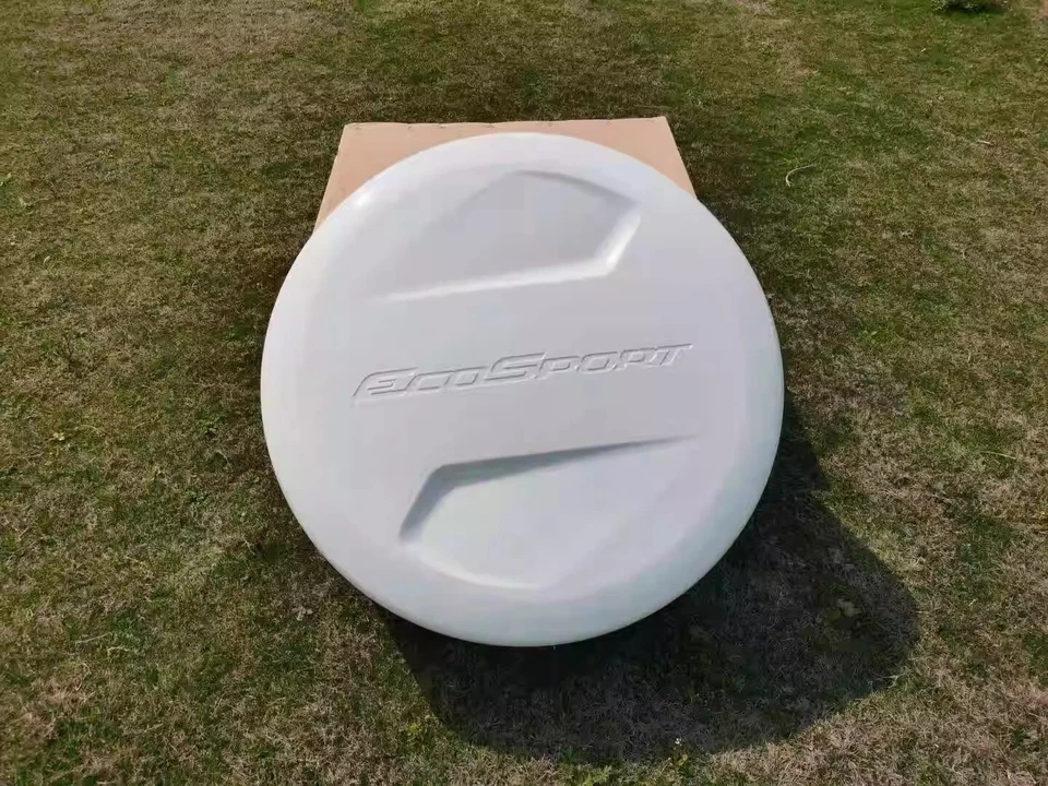 Cubierta de rueda de neumático de repuesto blanca para Ford EcoSport 2013-2017 1 pieza Foto 4 de 4