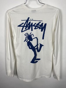 camiseta stussy blanca