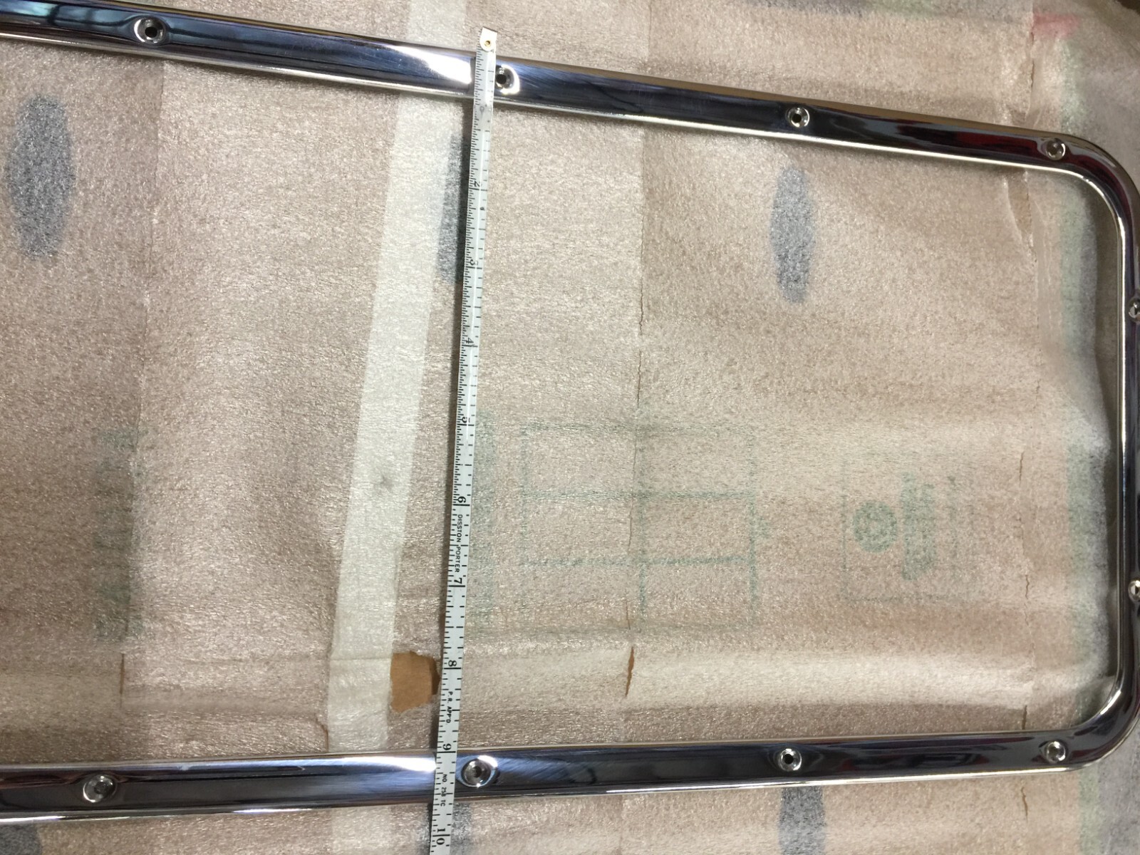 Model A Ford Rear Window Frame 1928 Sport Coupe & 1929 Business Coupe ...