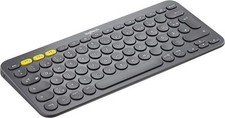 Image of Logitech K380 Wireless Bluetooth Keyboard German QWERTZ Layout - Black (NEW)