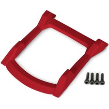 NEW Traxxas Body Roof Skid Plate Red Rustler 4x4 VXL FREE US SHIP