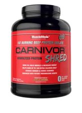 MUSCLEMEDS CARNIVOR SHRED 4 LB fat burning beef protein isolate powder amino