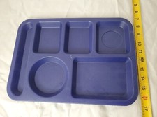 PURPLE Tucker Divided Trays 14" x 10" Kids Lunch Meals CRAFTS Camping