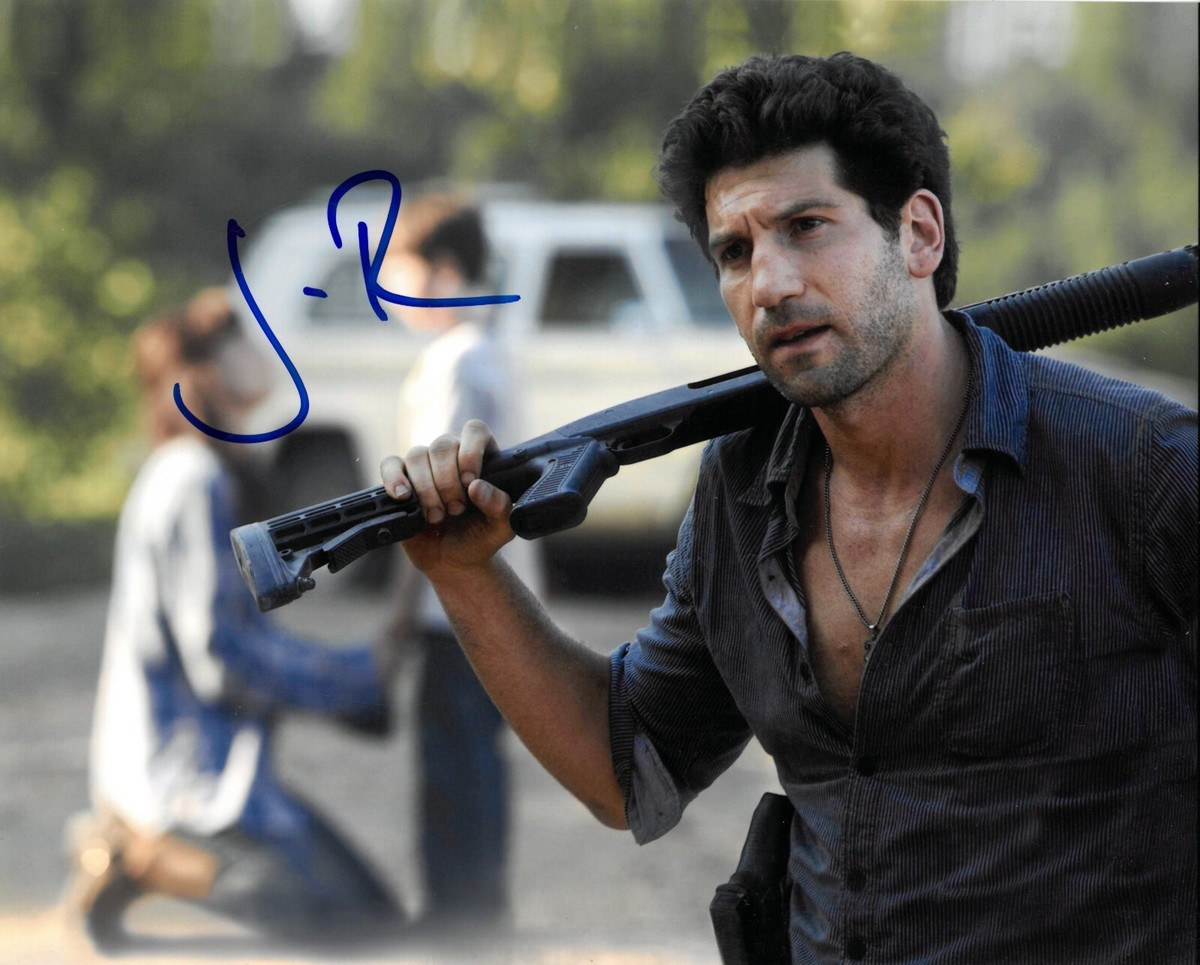 Jon Bernthal signed The Walking Dead Shane Walsh 8x10 Photo