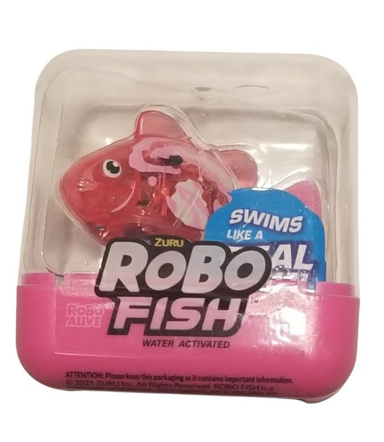 3 ZURU Robo Alive Fish Water Activated 