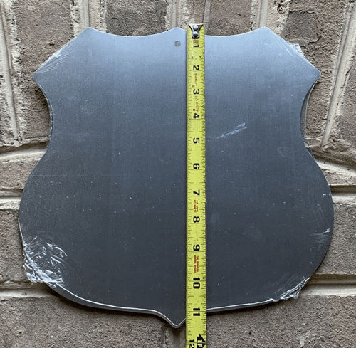 Dünne blaue Linie 11 Zoll Autobahnschild Metallschild Polizei Strafverfolgung Wanddekor - Bild 7 von 7