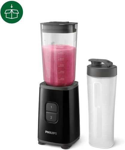 Philips Mini Batidora/Batidora 350W, Capacidad 0.6L Nueva, Totalmente Funcional - Imagen 4 de 4