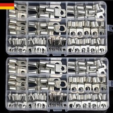 280/240x Rohrkabelschuhe Sortiment 6-25mm² Ringösen Ringzungen Kabelschuhe Ring